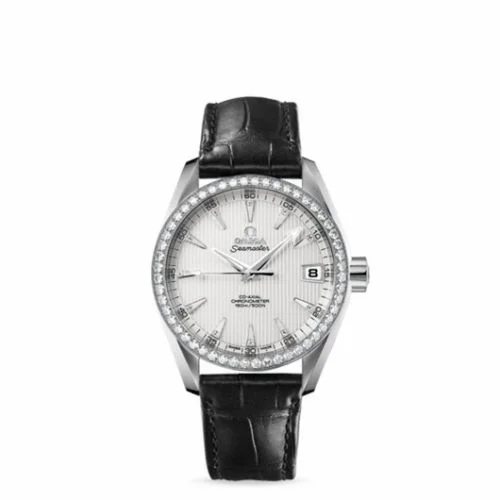 Omega Seamaster Aqua Terra 150M Co-Axial 38.5 White Gold / Diamond / Silver 231.58.39.21.52.001 (23158392152001)